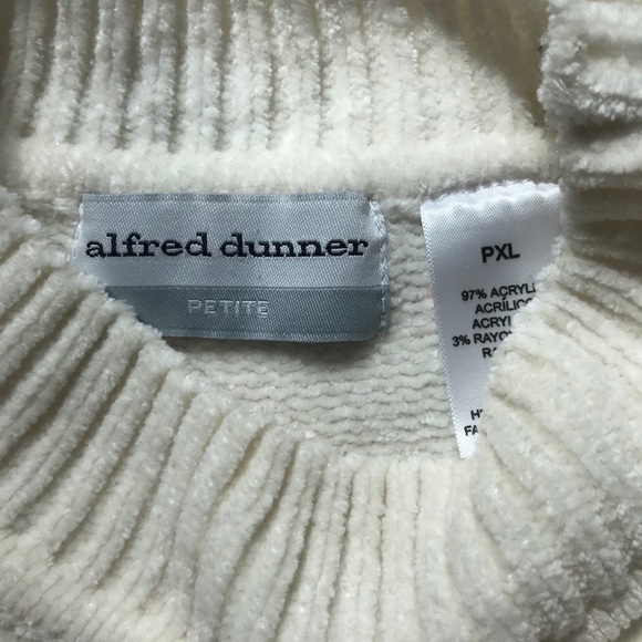 Alfred Dunner chenille patterned sweater - Picture 6 of 6